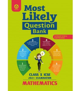Oswal Most Likely Question Bank for Mathematics ICSE Class 10 | Latest Edition